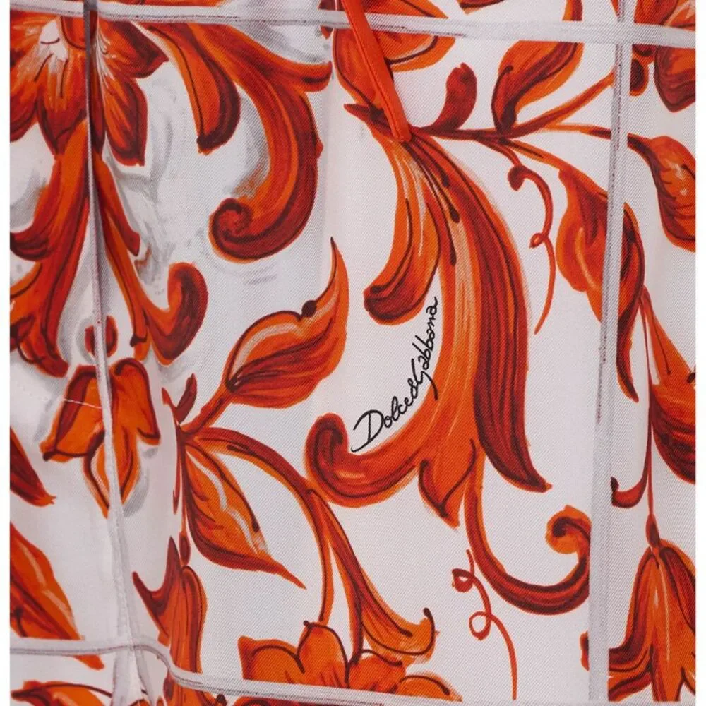 Dolce&Gabbana Women Maiolica Print Shorts